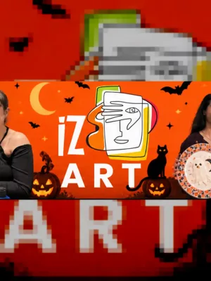 Halloween Temalı Mum