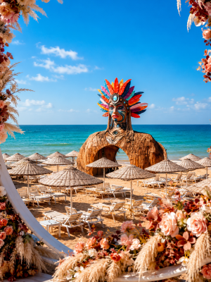 Goga Beach Plaj Girişi
