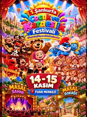 1. Şanlıurfa Çocuk Ve Kardeşlik Festivali