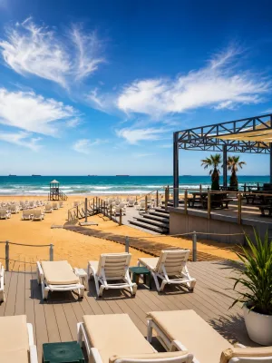 Burç Beach Plaj Girişi