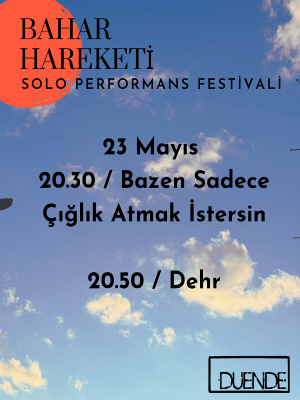 Bazen Sadece Çığlık Atmak Istersin - Dehr