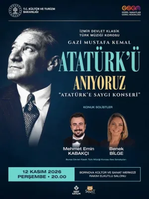 Gazi Mustafa Kemal Atatürk'ü Anıyoruz "Atatürk'e Saygı Konseri" - Izmir Devlet Klasik Türk Müziği Korosu