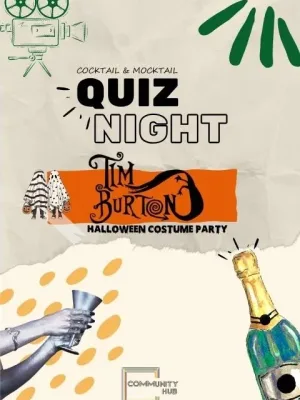 Tim Burton Filmleri Quiz Night & Halloween Costume Party