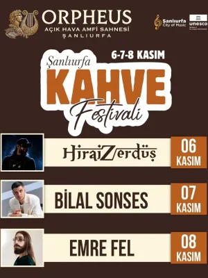 Şanlıurfa Kahve Festivali | Hiraizerdüş - Bilal Sonses - Emre Fel