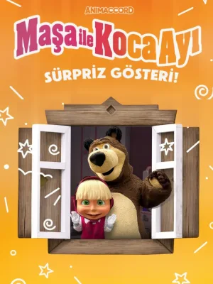 Maşa Ve Koca Ayı Sürpriz Gösteri