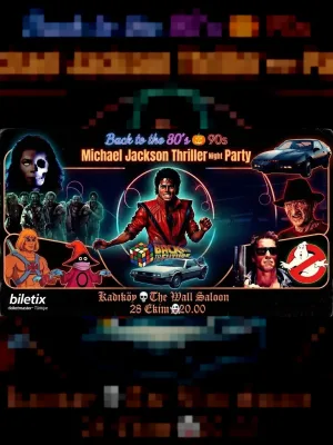 Mj Thriller Night - Back To The 80s - 90s Party