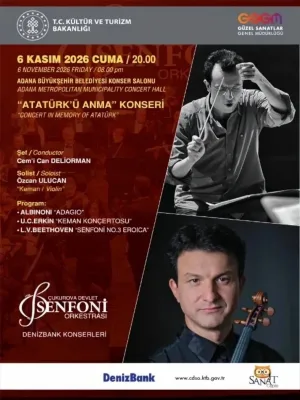 06 Kasım Konseri - Çukurova Devlet Senfoni Orkestrası