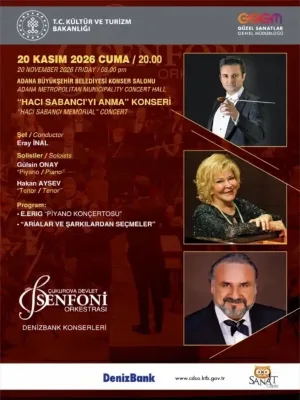 20 Kasım Konseri - Çukurova Devlet Senfoni Orkestrası