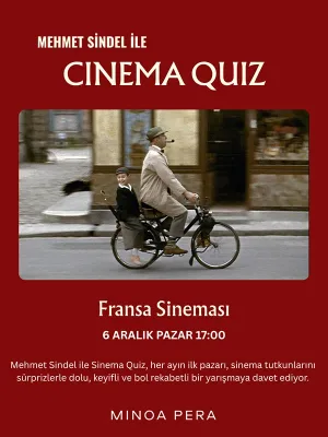 Mehmet Sindel'le Sinema Geceleri - Fransa Sineması