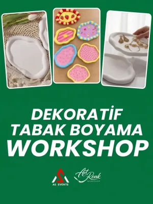 Workshop: Dekoratif Tabak Boyama