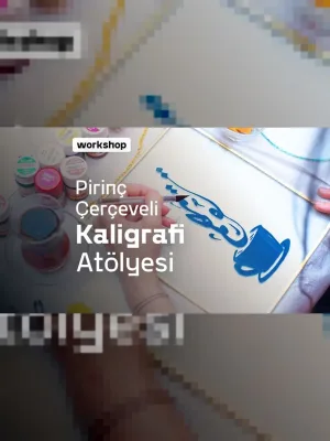 1 Kasım | Pirinç Çerçeveli Cam Üzerine Hat/kaligrafi Sanatı Atölyesi