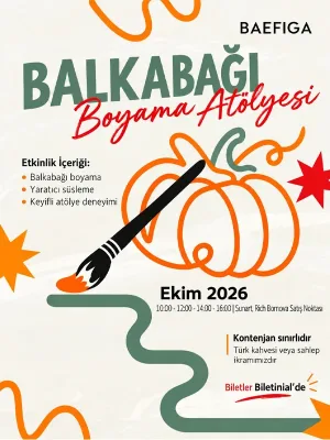 Balkabağı Boyama Atölyesi