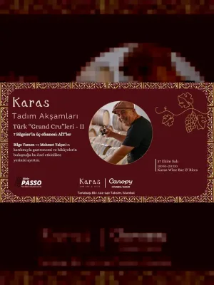 Karas Tadım Akşamları – Türk Grand Cru’leri 2