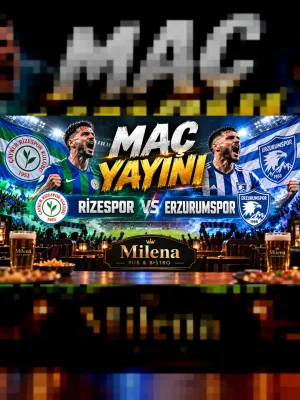 Çaykur Rizespor - Erzurumspor I Milena Pub