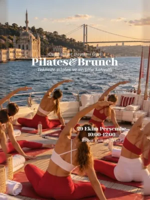 Cumhuriyet Bayramı Özel Teknede Pilates & Brunch