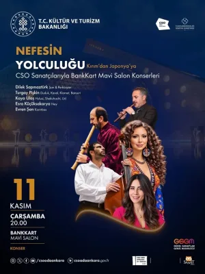 Cso Sanatçılarıyla Bankkart Mavi Salon Konserleri - Nefesin Yolculuğu "Kırım’dan Japonya’ya"