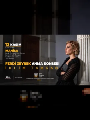 Ferdi Zeyrek Anma Konseri - Iklim Tamkan Piyano Resitali