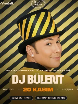 Dj Bülent - 90'lar 2000'ler Türkçe Pop Partisi