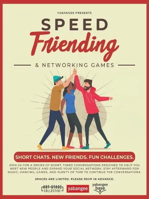 Speed Friending & Networking Games Night