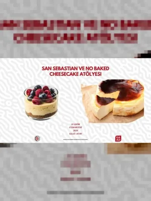 Cheesecakeler : San Sebastian & No-baked Atölyesi