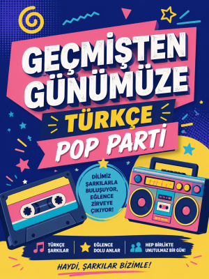 Geçmişten Günümüze 90'lar 2000'ler Türkçe Pop