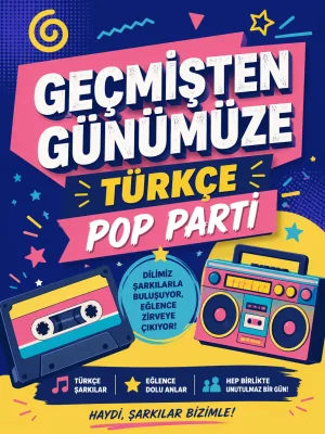 Geçmişten Günümüze 90'lar 2000'ler Türkçe Pop