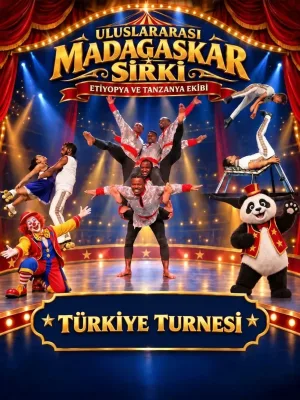 Madagaskar Sirki - Büyülü Dünya Turu