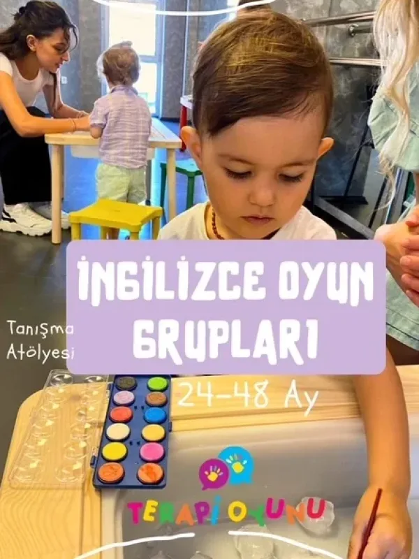 Ingilizce Oyun Grupları (24-48 Ay Çocuk)