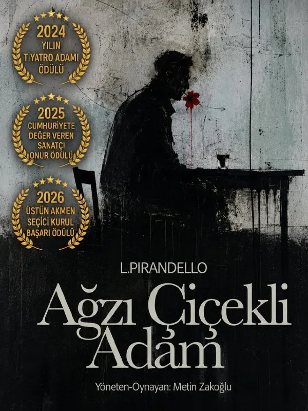 Ağzı Çiçekli Adam