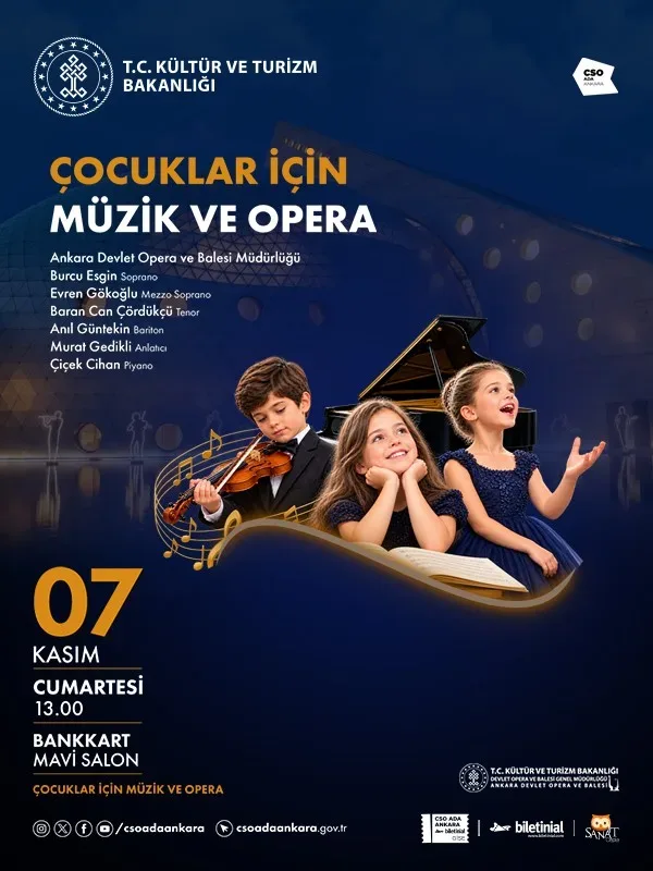 Çocuklar Için Müzik Ve Opera - Ankara Dob