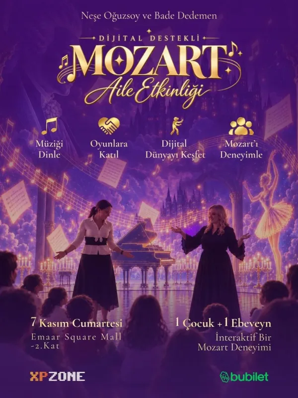 Dijital Destekli Mozart Aile Etkinliği - Xpzone
