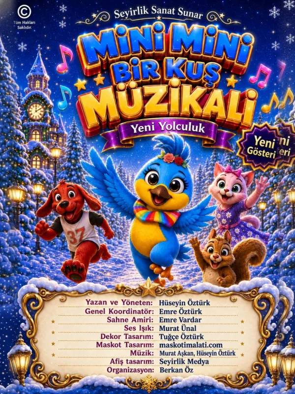 Mini Mini Bir Kuş Müzikali – Yeni Yolculuk