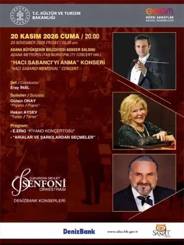 20 Kasım Konseri - Çukurova Devlet Senfoni Orkestrası