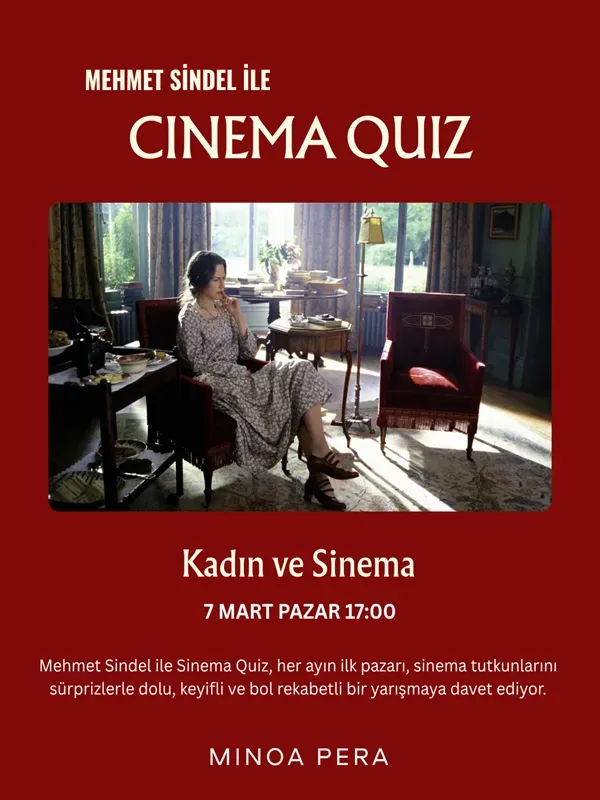 Mehmet Sindel'le Sinema Geceleri - Kadın Ve Sinema (8 Mart Özel)