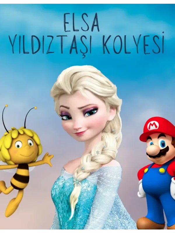 Elsa Yıldıztaşı Kolyesi Çocuk Oyunu