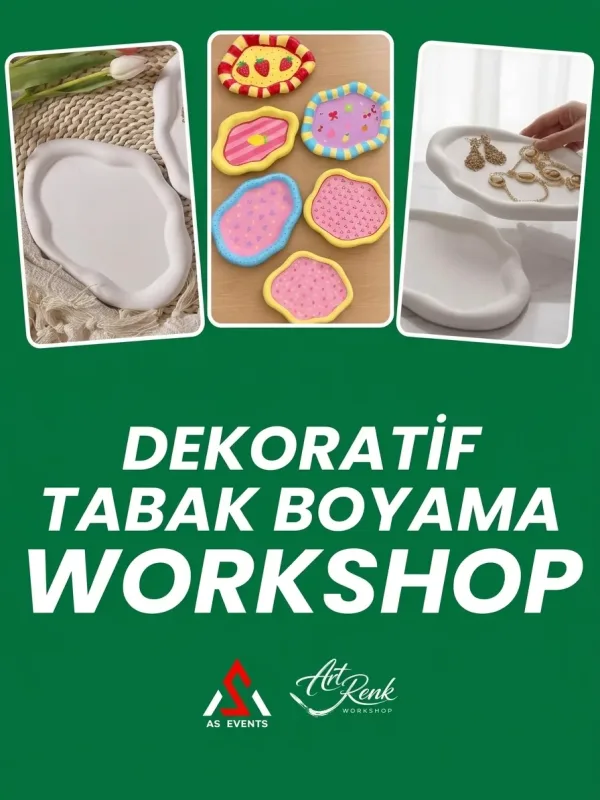 Workshop: Dekoratif Tabak Boyama