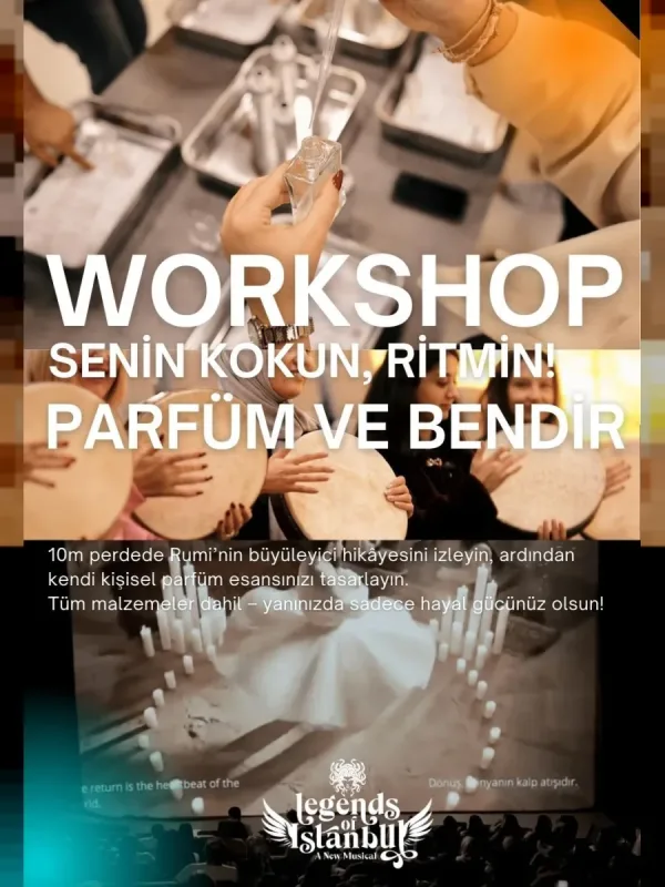 Parfüm Atölyesi – Film Gösterimi Ve Sufi Ritim & Nefes Deneyimi
