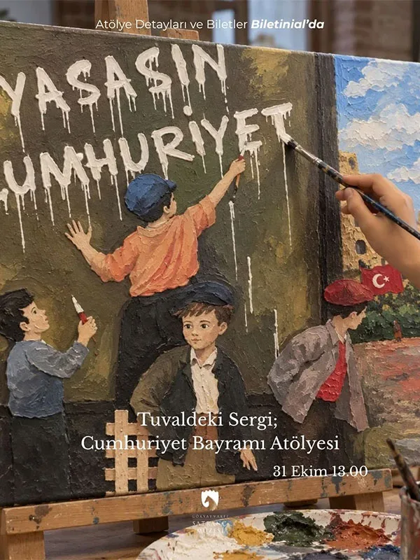 Tuvaldeki Sergi: Cumhuriyet Bayramı Atölyesi
