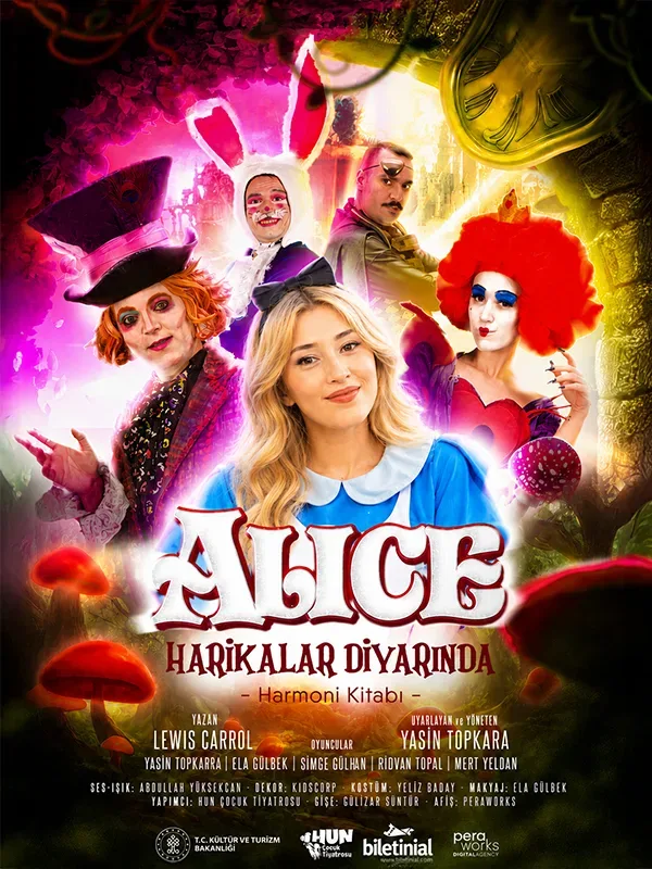 Alice Harikalar Diyarında Hun Çocuk Tiyatrosu
