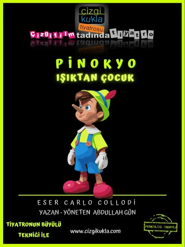 Pinokyo Işıktan Çoçuk