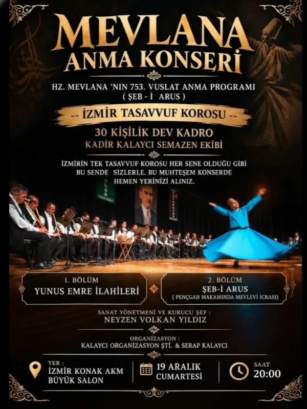 Mevlana Anma Konseri