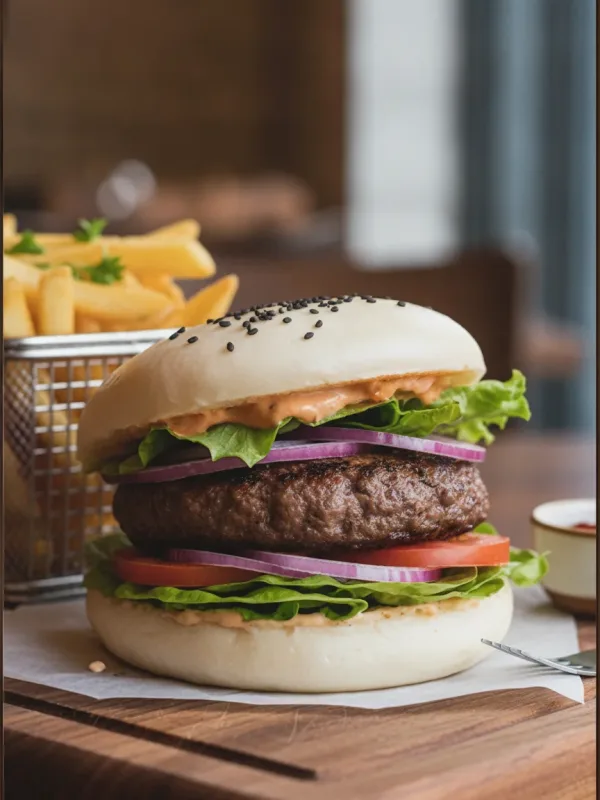 Ebeveyn-çocuk Burger Workshop