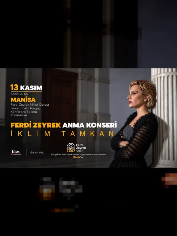 Ferdi Zeyrek Anma Konseri - Iklim Tamkan Piyano Resitali