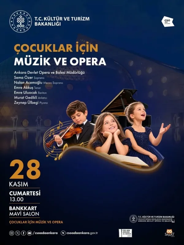 Çocuklar Için Müzik Ve Opera - Ankara Dob
