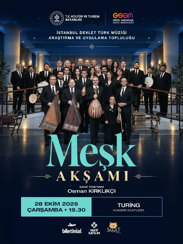 Meşk Akşamı - Istanbul Devlet Türk Müziği Araştırma Ve Uygulama Topluluğu