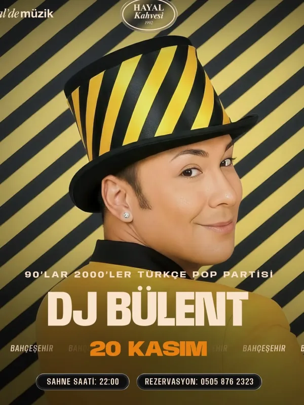 Dj Bülent - 90'lar 2000'ler Türkçe Pop Partisi
