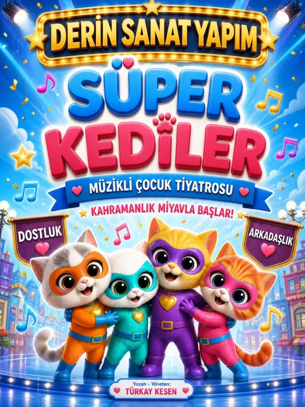 Süper Kediler Tiyatro Oyunu