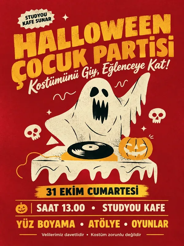 Halloween Çocuk Partisi