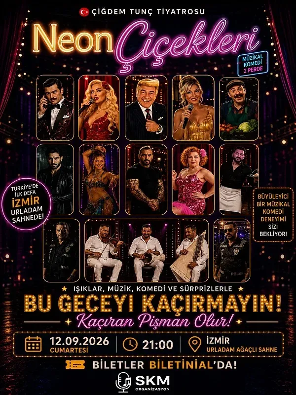 Neon Çiçekleri