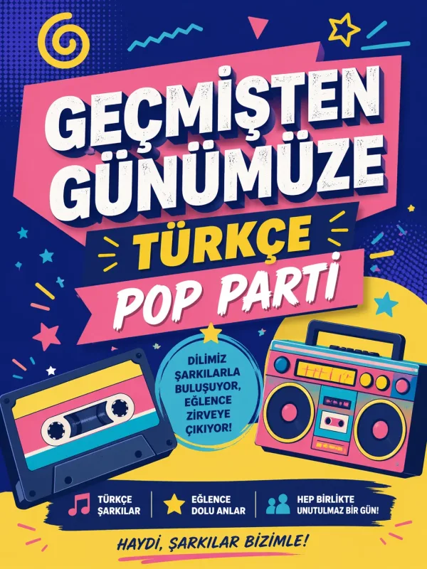 Geçmişten Günümüze 90'lar 2000'ler Türkçe Pop